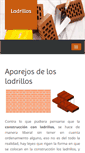 Mobile Screenshot of ladrillos.es