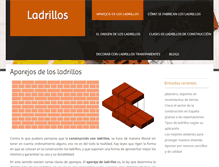 Tablet Screenshot of ladrillos.es